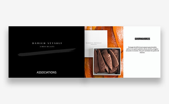 Téléchargez la brochure Associations du Chocolatier Damien Vétault Téléchargez la brochure Associations du Chocolatier Damien Vétault