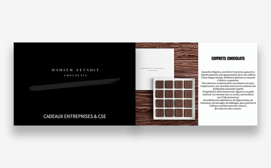 Téléchargez la brochure Entreprises du Chocolatier Damien Vétault Téléchargez la brochure Entreprises du Chocolatier Damien Vétault