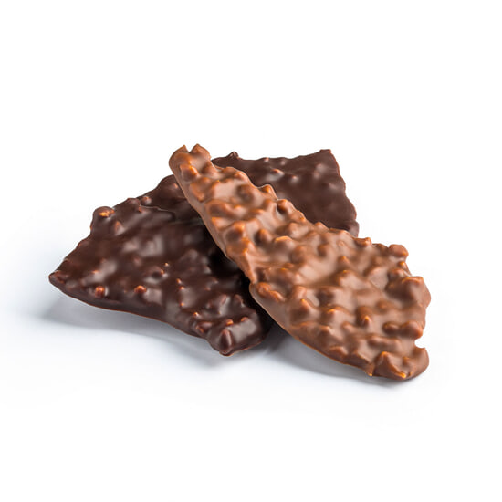 Nougatines Chocolat Noir & Lait Attractions 200g Nougatines Chocolat Noir & Lait Attractions 200g