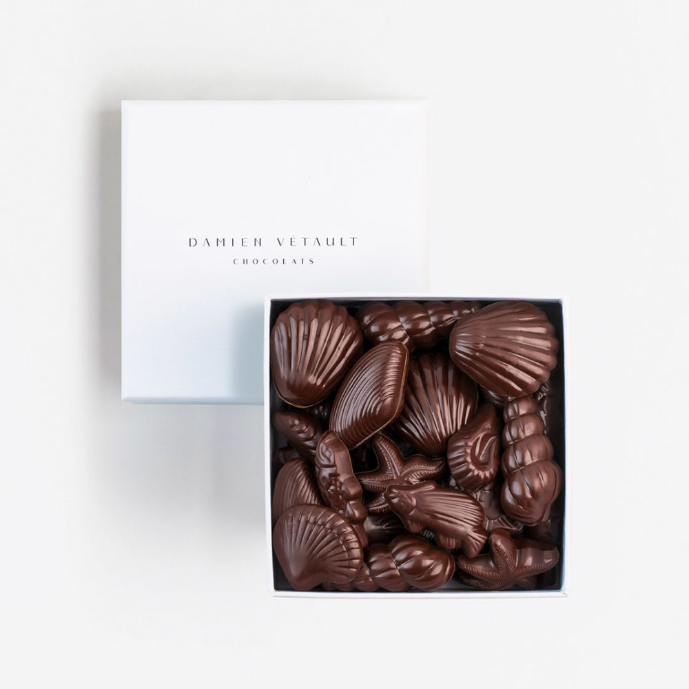 Fritures chocolat noir pour Pâques